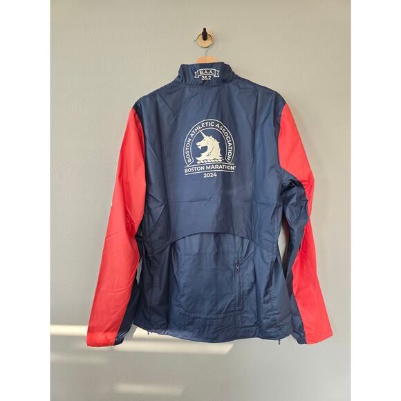 Adidas Boston Marathon 2024 Windbreaker Jacket NWT Men’s M Aeroready Running - Picture 4 of 10